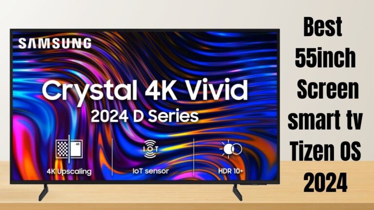 SAMSUNG Crystal 4K Vivid 55 inch Ultra HD (4K) LED Smart Tizen TV 2024 Edition – UA55DUE70BKLXL