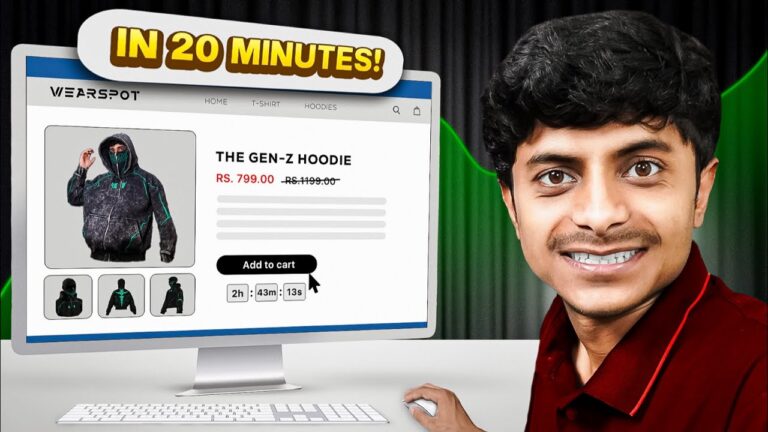 How To Create Shopify Website in 20 Minutes (Step-By-Step)