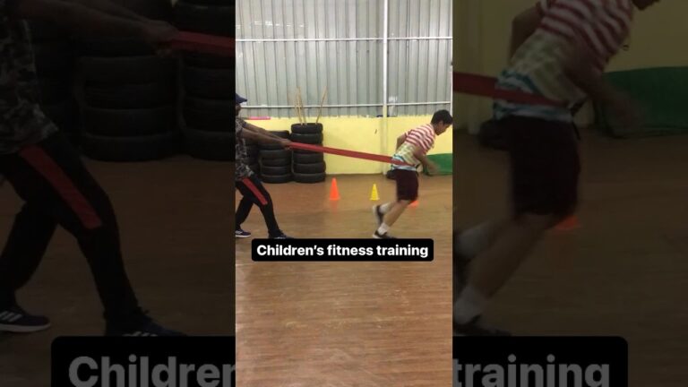 Children’s Fitness Training | Speed Workout | Improving the running speed