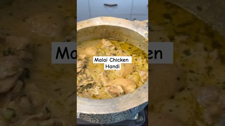 MALAI CHICKEN HANDI