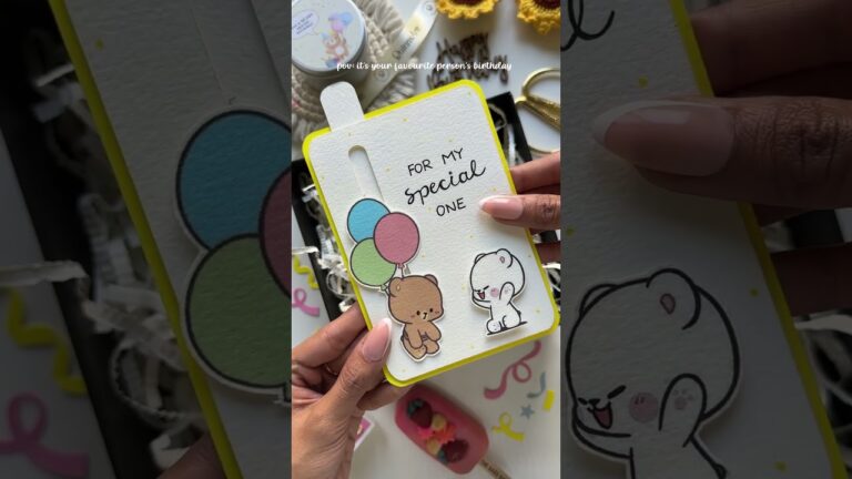 Cute Birthday Card Ideas DIY♥️ #shorts