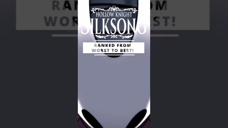 The Worst to Best Crests in Hollow Knight Silksong! #gaming