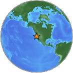Minor earthquake, 2.83 mag was detected near Manton in CA