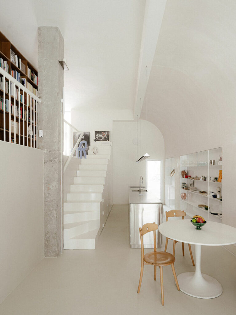 Former Fur Shop Becomes a Compact, Light-Filled Home in Madrid