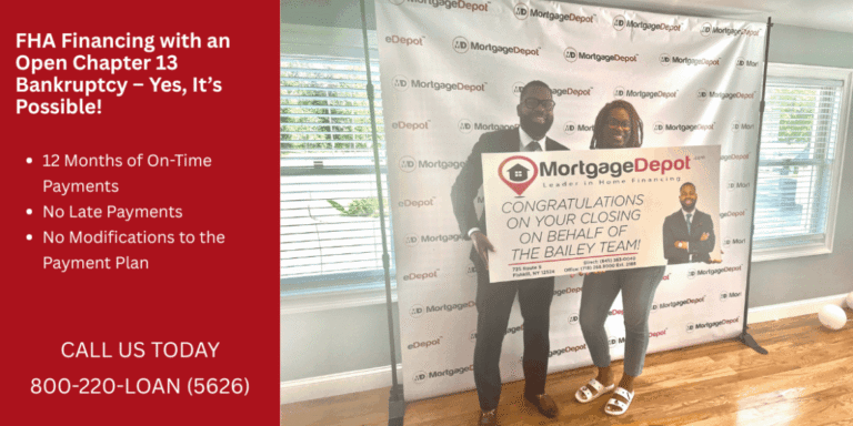 FHA Financing With An Open Chapter 13 Bankruptcy – Yes, It’s Possible!
