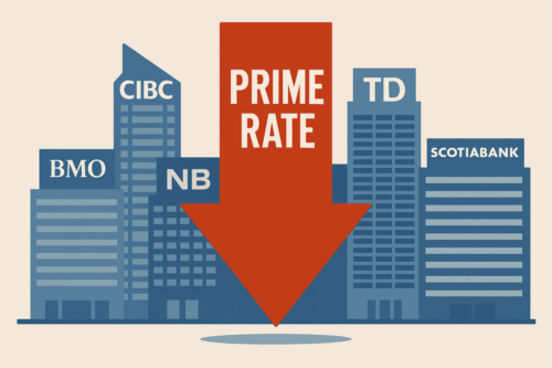 Big Six banks cut prime rate by 25 bps following Bank of Canada move