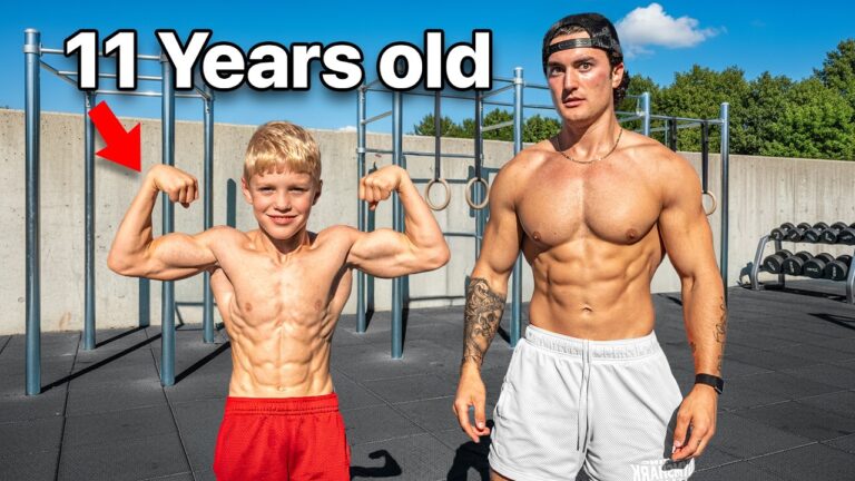 Training With Worlds Strongest Kids!