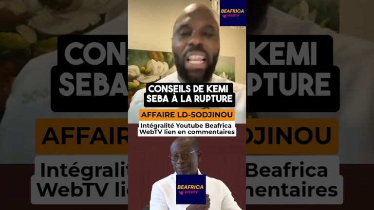 Présidentielle 2026 au Bénin et affaire Sodjinou Kemi Seba rompt le silence et avetit Patrice Talon
