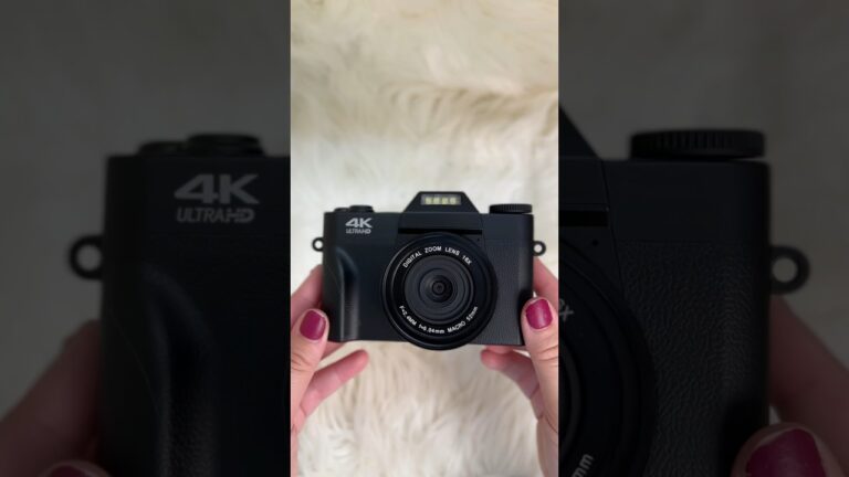 Unboxing my 4K digital camera from Amazon! 📸