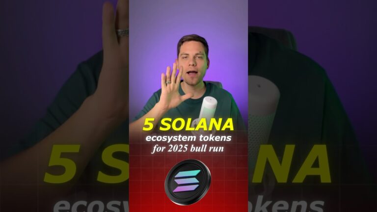Top Solana ecosystem Tokens for this bull run #crypto #solana #memecoin