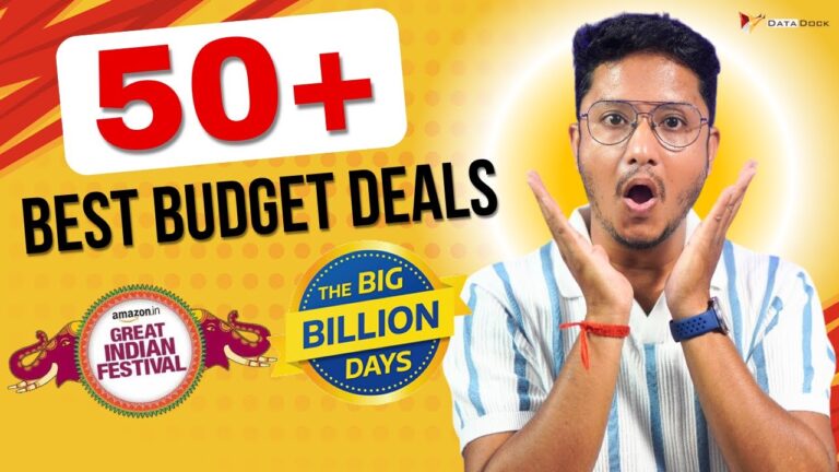 50+ BEST BUDGET DEALS on Flipkart Big Billion Day & Amazon Great Indian Festival Sale 2025 #bbdsale