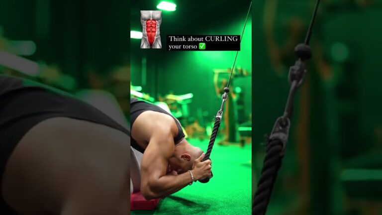 Rope Crunch… #shorts