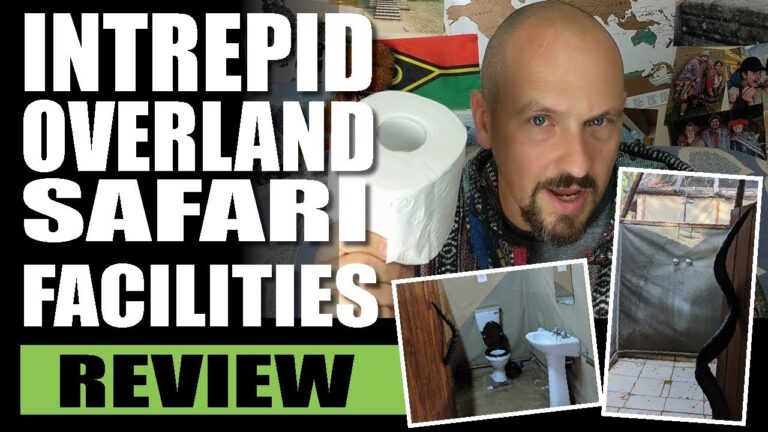 Intrepid African Safari Overland Toilet, Showers, Bedding, Laundry and Wifi Review