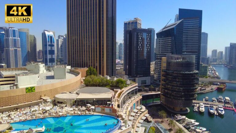 JW Marriott Marina Dubai Hotel Tour 4K (2025) Waterfront Views & 5 Star Luxury