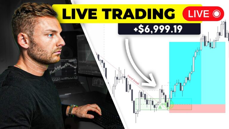 LIVE TRADING CRYPTO – How To Profit $6,999 Risking $500 (100x Trading)