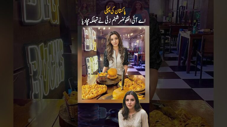 Pakistan's first artificial intelligence (AI) influencer, Shabnam Xai