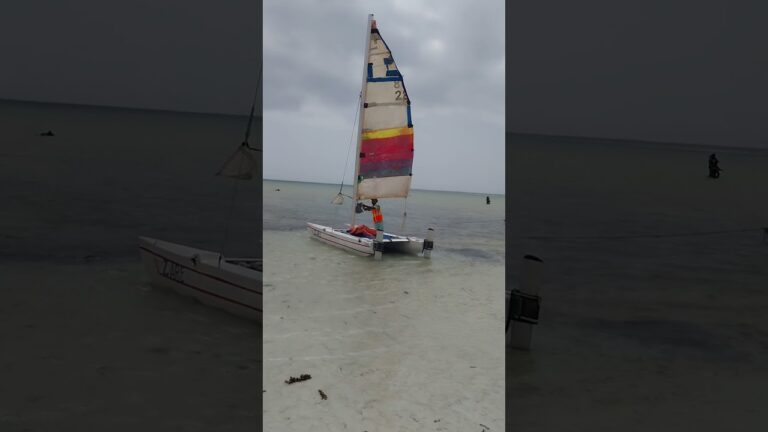 The Public Beach at Pirates Mombasa before the swimmers flock in.