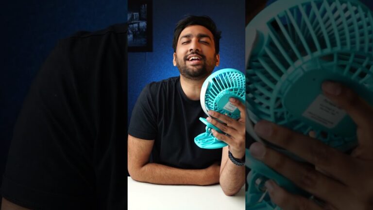Best Wireless Rechargeable Mini Fan #hindi #viral #fan #wireless #recharge