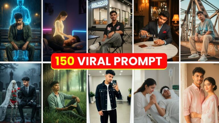 New Trending Ai Photo Editing Prompts | Google Gemini AI Boy's Viral Photo Editing