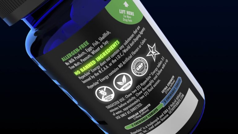 Sound Effects Only Product Ad |HyperBite PreWorkout & Energy Supplements