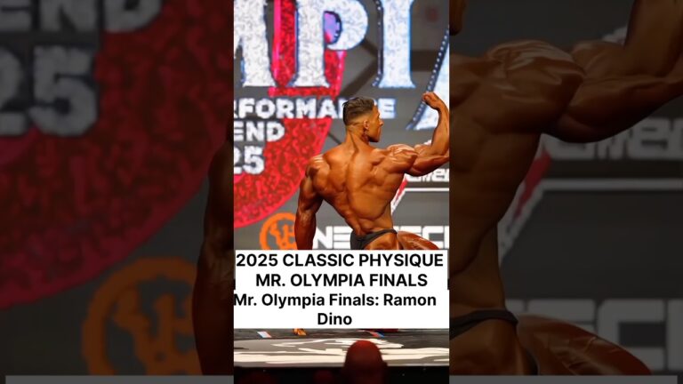 2025 Classic Physique Mr. Olympia Finals: Ramon Dino#bodybuilding #fitness #gym  #workout #mrolympia