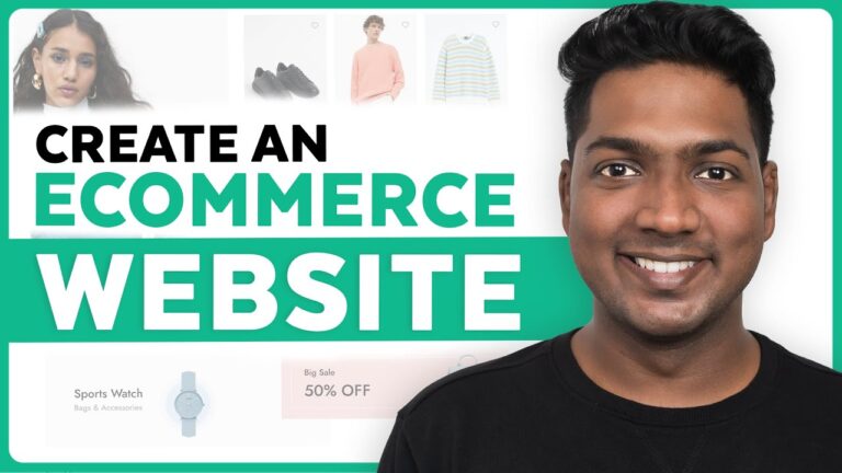 How to Create an E-Commerce Website in Just ⏳ 15 minutes !