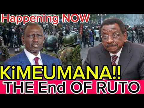 BREAKING NEWS‼️ PRESIDENT RUTO Now PANICS As KENYANS Did THIS AGAIN, JAMES ORENGO Appears IN PUBLIC Mushenee