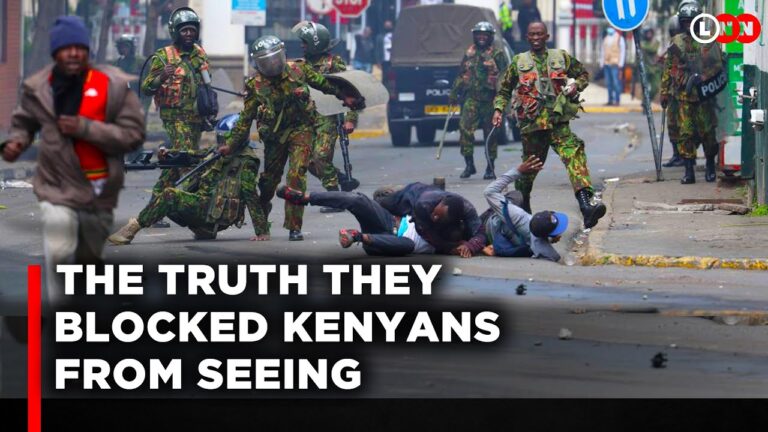 Inside Kenya’s Blacked Out Protest And The Truth Ruto’s Government Tried to Erase Today | LNN Mushenee