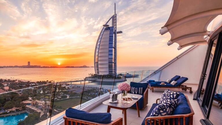 Jumeirah Beach Hotel | Dubai's Iconic Beachfront Hotel With Burj Al Arab View & Wild Wadi Water Park