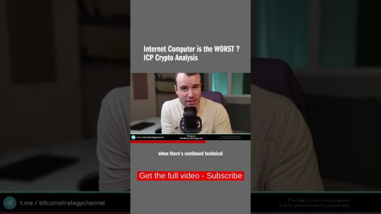 Internet Computer is the WORST 😟 ICP Crypto Analysis