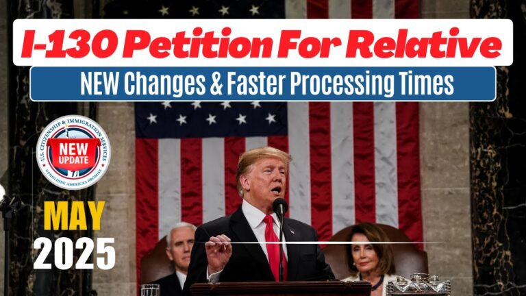 I-130 Petition for Alien Relative 2025: NEW Changes & Faster Processing Times You MUST Know! USCIS Mushenee