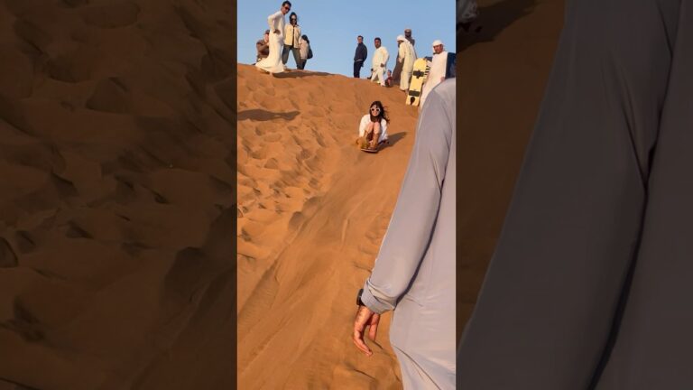 Desert Safari Dubai | Sand Boarding in Desert | Dtt Tourism | #dtttourism #desertsafari #desert