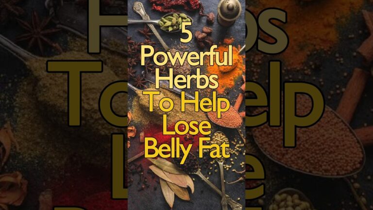 5 Powerful Herbs To Lose Belly Fat | EduCare – Natural Cure & Tips #herbs #losebellyfat