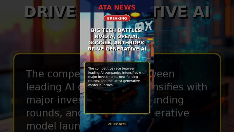 Today’s Top AI News & Breakthroughs 🔥 — World Tech Headlines & Major AI Updates (2025 Daily Report)