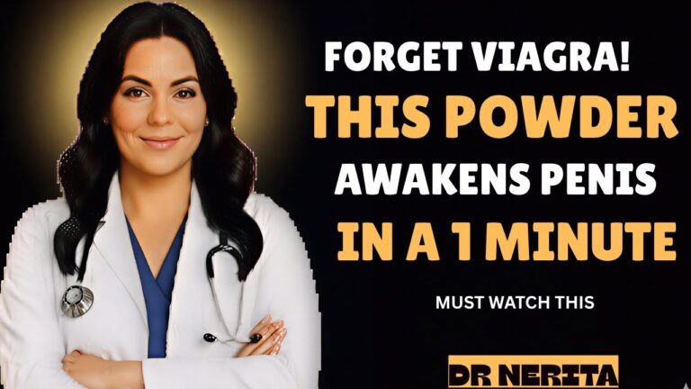 Men Over 50: Take THIS Powder Before Bed for Morning Wood | Dr Nerita