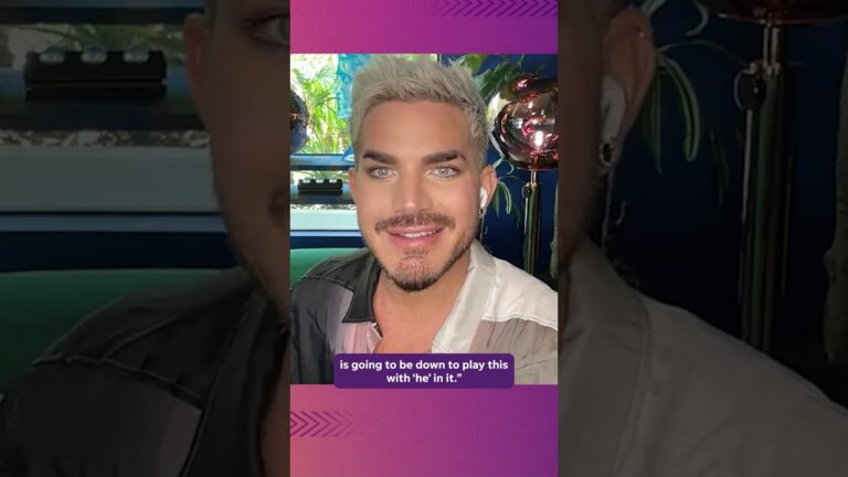 Adam Lambert explains 'Whataya Want From Me' lyric change #Shorts