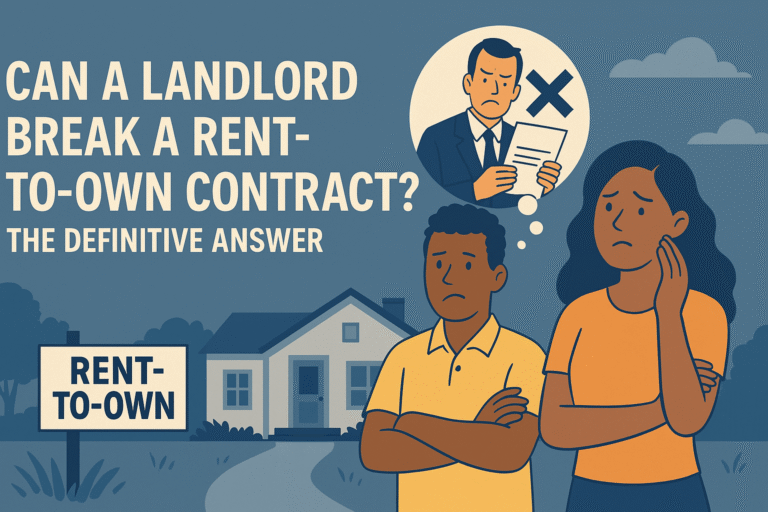 Can a Landlord Break a Rent-to-Own Contract? The Definitive Answer