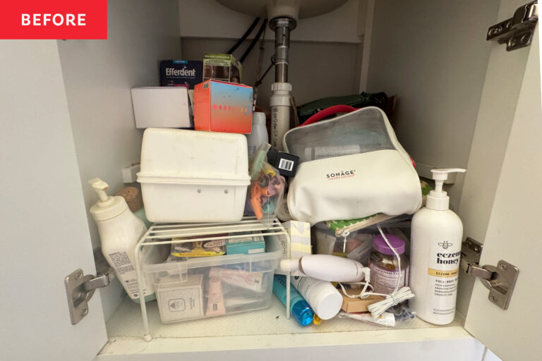 I Showed a Pro Organizer My Under-Sink Cabinet — Now the Chaos Is Gone
